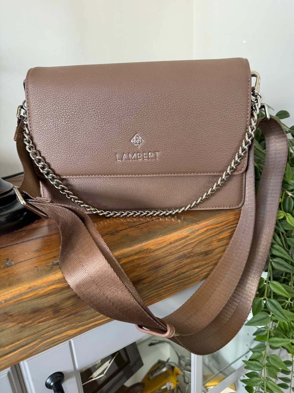 Lambert “Emma” Women's Crossbody Bag in Brown